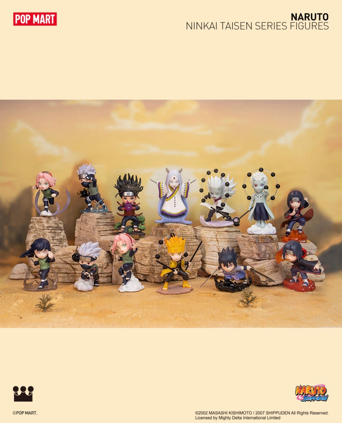 NARUTO Ninkai Taisen Series Figures