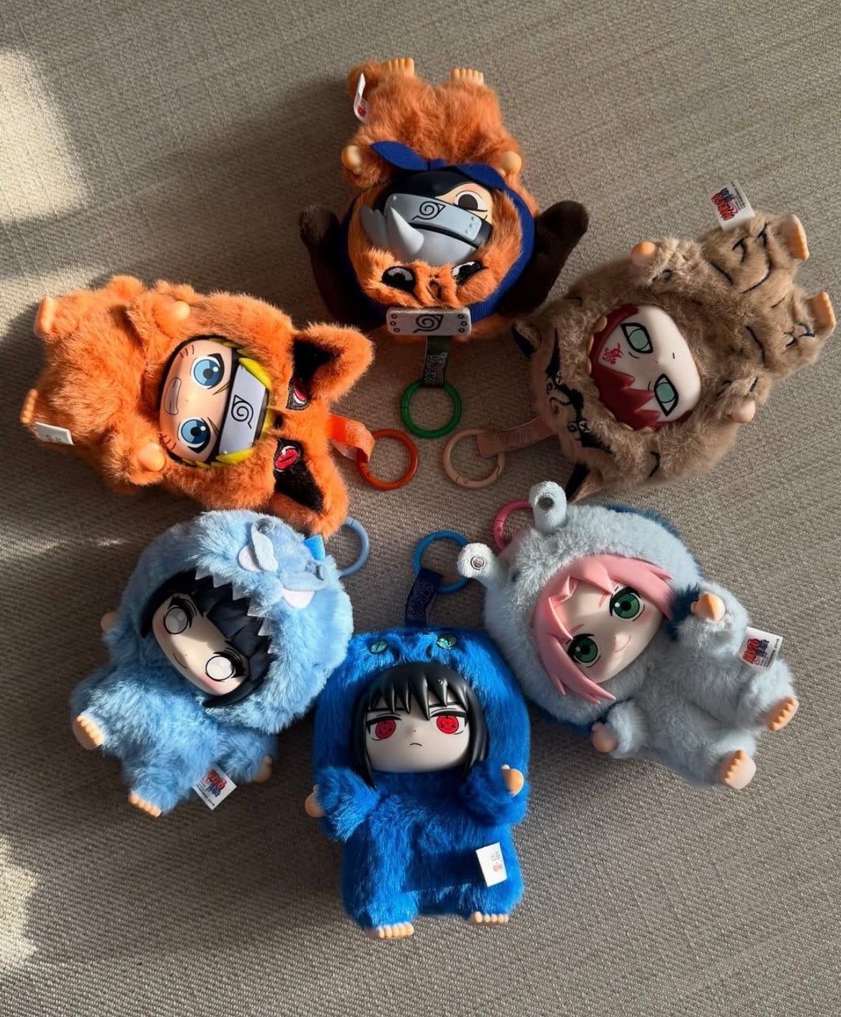 Naruto Beast Party Series Plush Dolls Blind Box