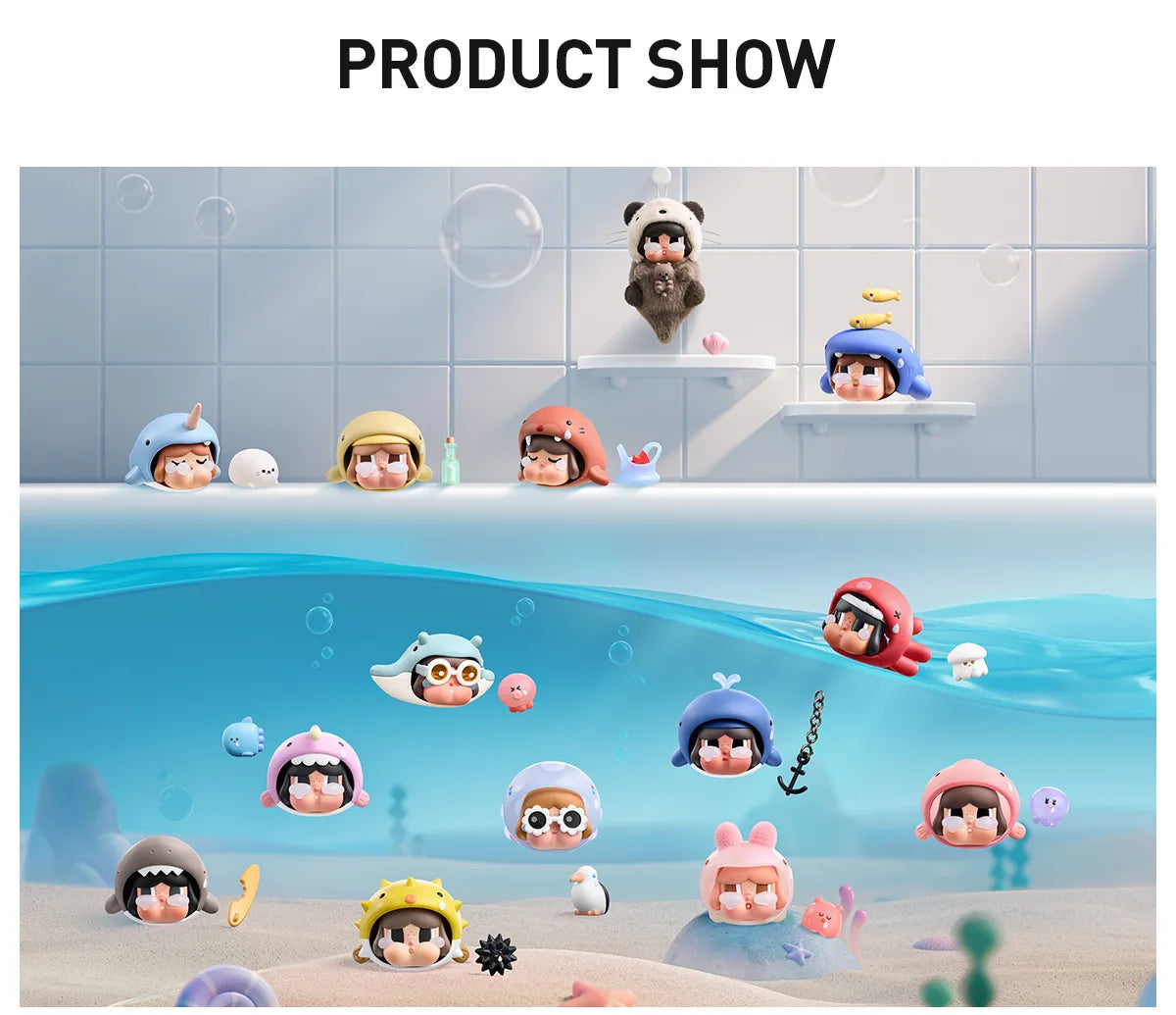 CRYBABY Cry Me an Ocean Series Figures