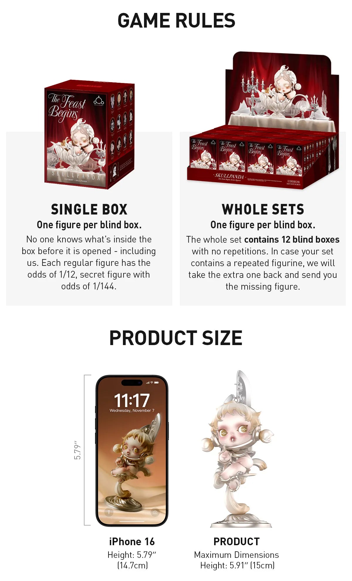 SKULLPANDA - The Feast Begins Series Figures