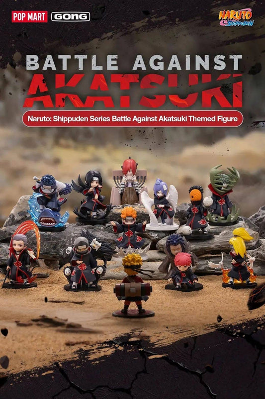 Naruto: Shippuden Series Battle Against Akatsuki Themed Figure