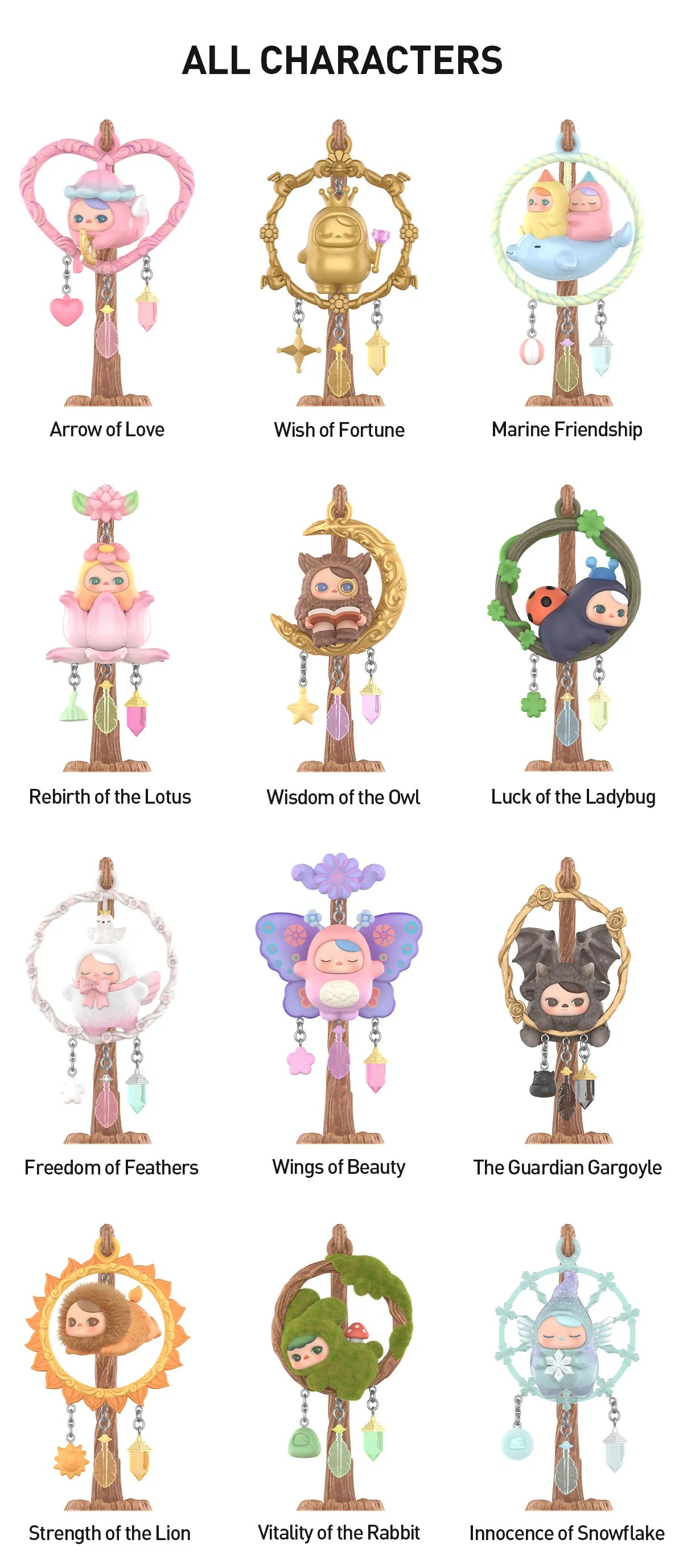 PUCKY Dreamy Wishes Series Figures