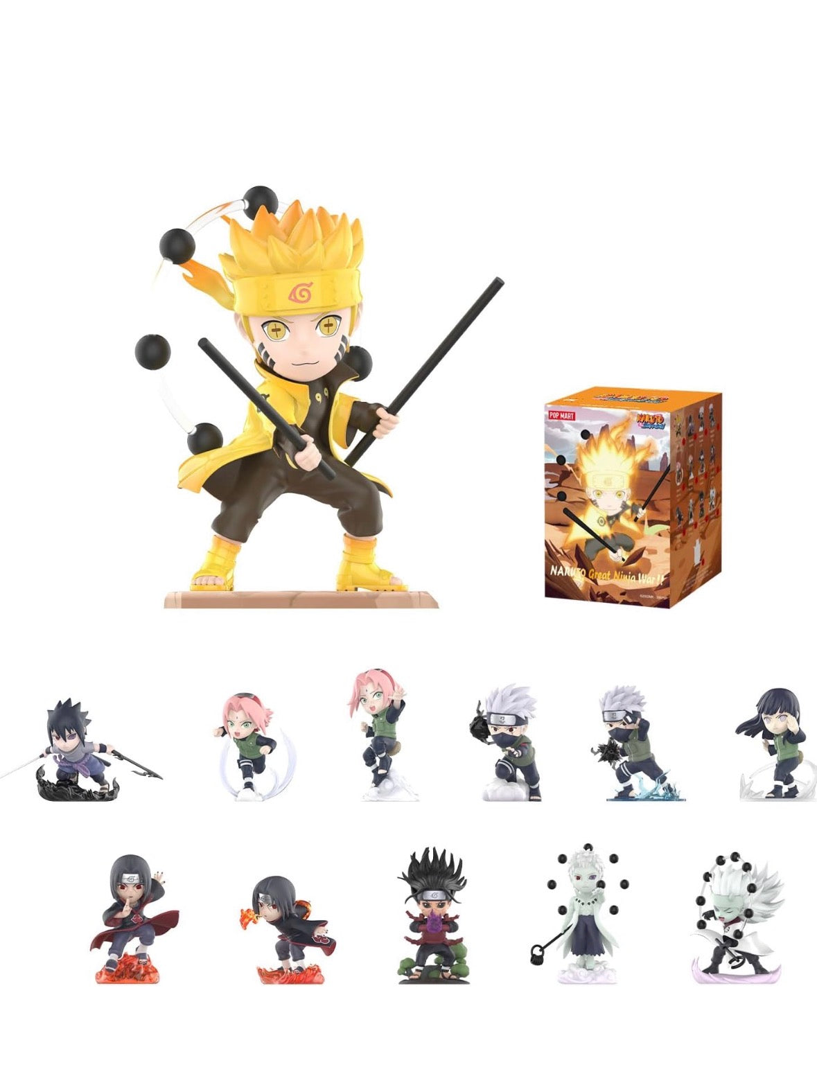 NARUTO Ninkai Taisen Series Figures
