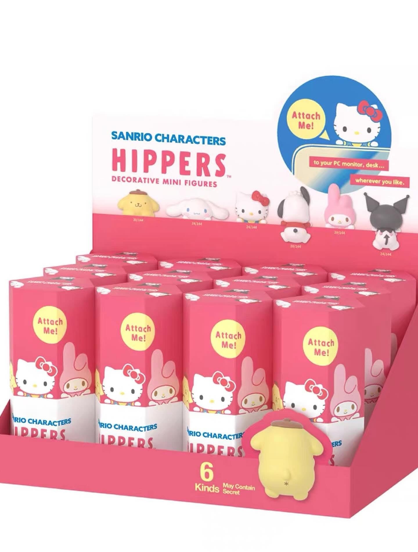 Hello Kitty and Friends Hippers Decorative Mini Figures Blind Box