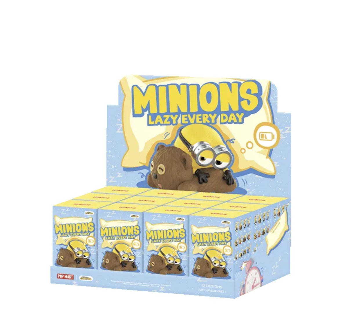 ポップマート ミニオン　Lazy Every Day シークレット Minions Lazy Every Day Series Secret Too Lazy to Move(1/144) – TOYSEZ