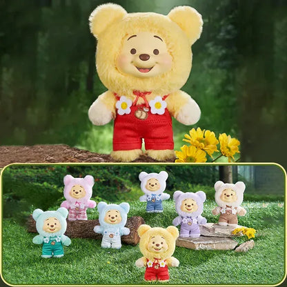 Winnie The Pooh Candy Series Plush Keychain Blind Box
