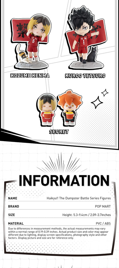 Haikyu! The Dumpster Battle Series Figures
