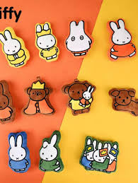 Miffy Kawaii Family Series Magnetic Keychain