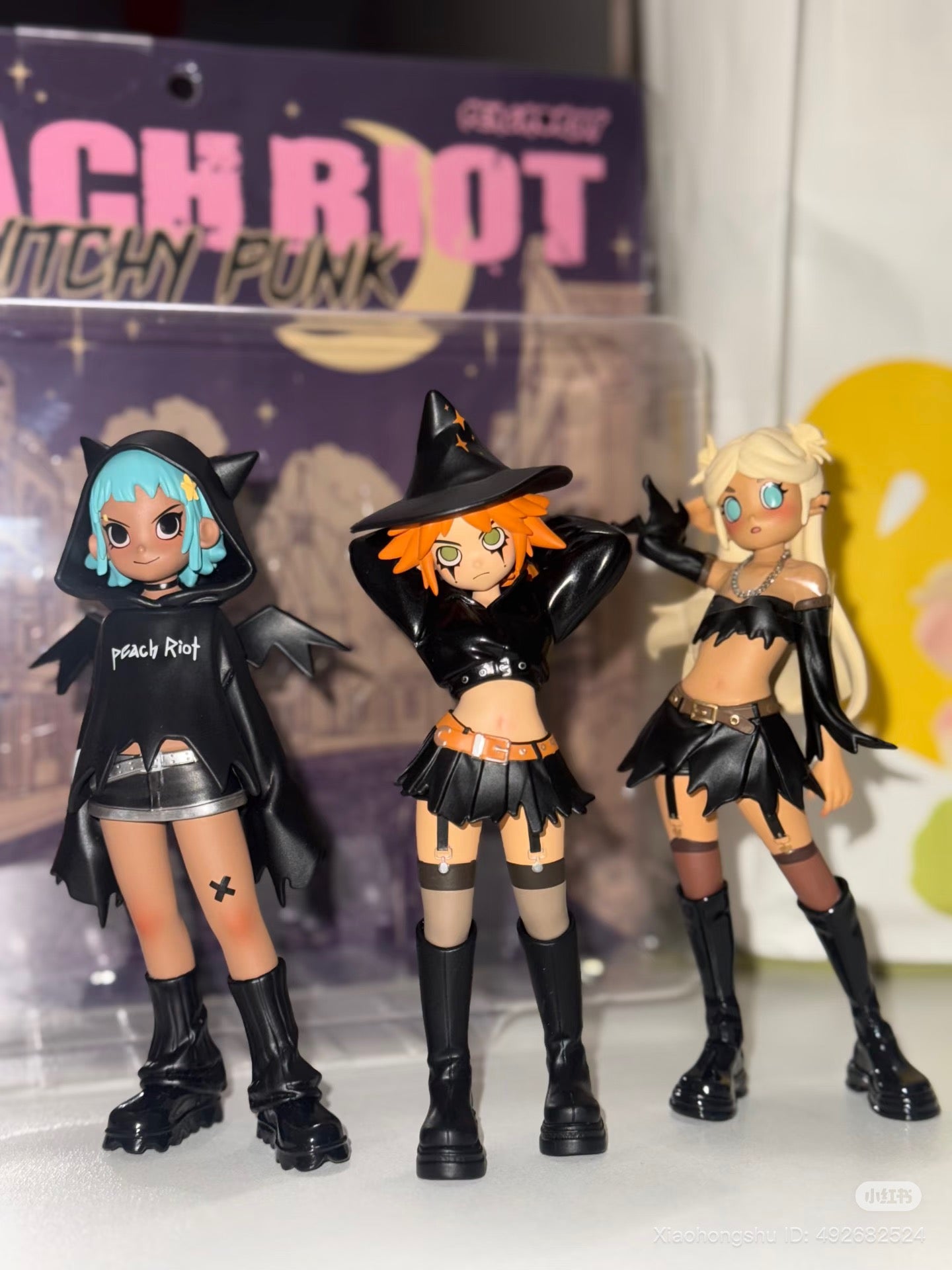 Peach Riot Witchy Punk Figures – Gigi, Poppy & Frankie