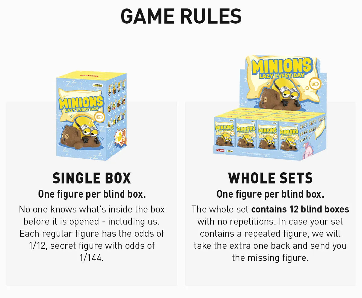 MINIONS Lazy Everyday Series