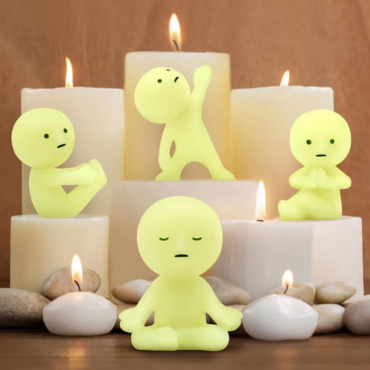 Smiski Mini Figures - Yoga Series