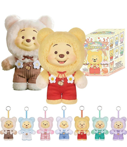 Winnie The Pooh Candy Series Plush Keychain Blind Box