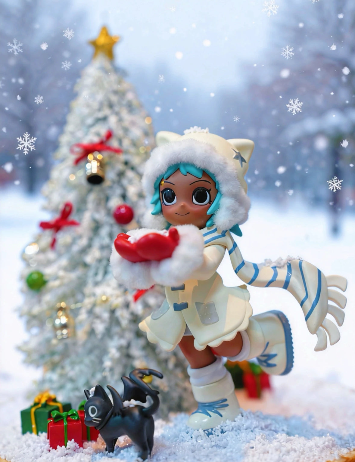Lil Peach Riot Holiday Mixtape Series Figures
