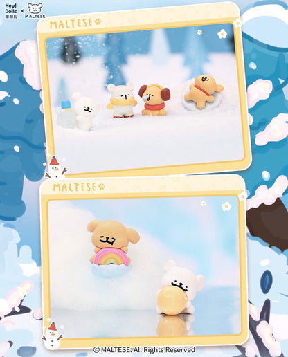 Malteese Puppy Weather Forecast Series Blind bag ( 5pcs/bag)