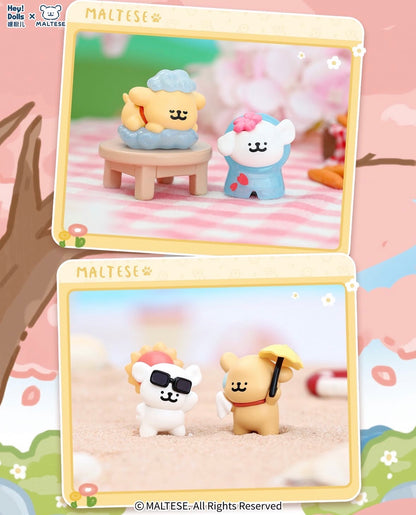 Malteese Puppy Weather Forecast Series Blind bag ( 5pcs/bag)