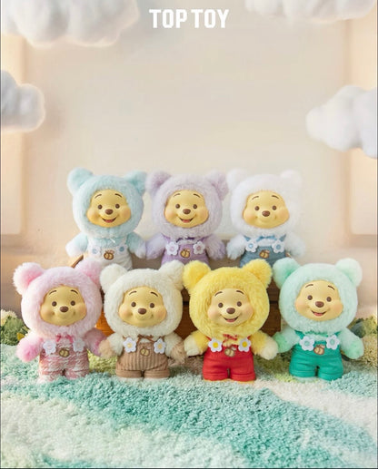 Winnie The Pooh Candy Series Plush Keychain Blind Box