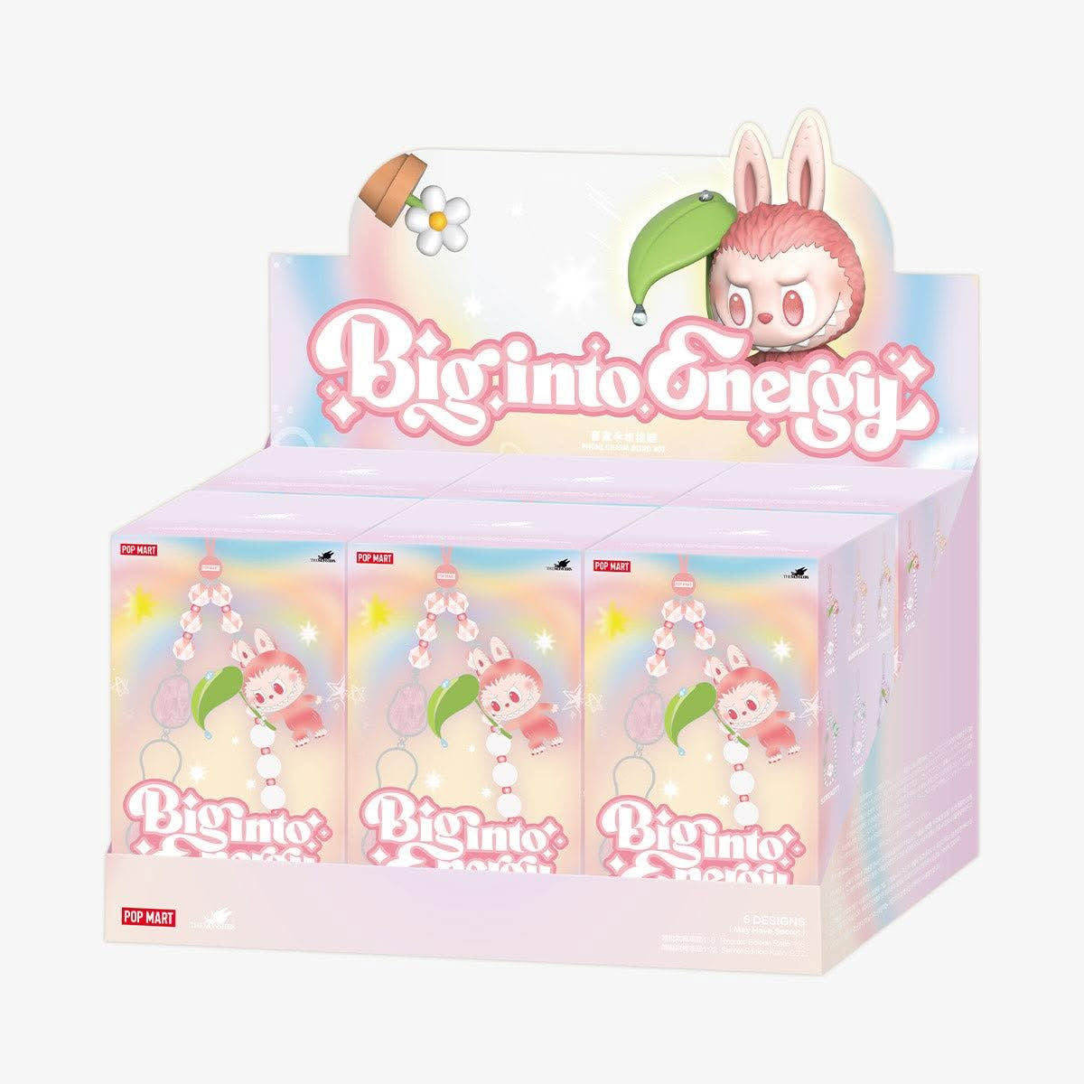 THE M0NSTERS Big into Energy Series-Phone Charm Blind Box