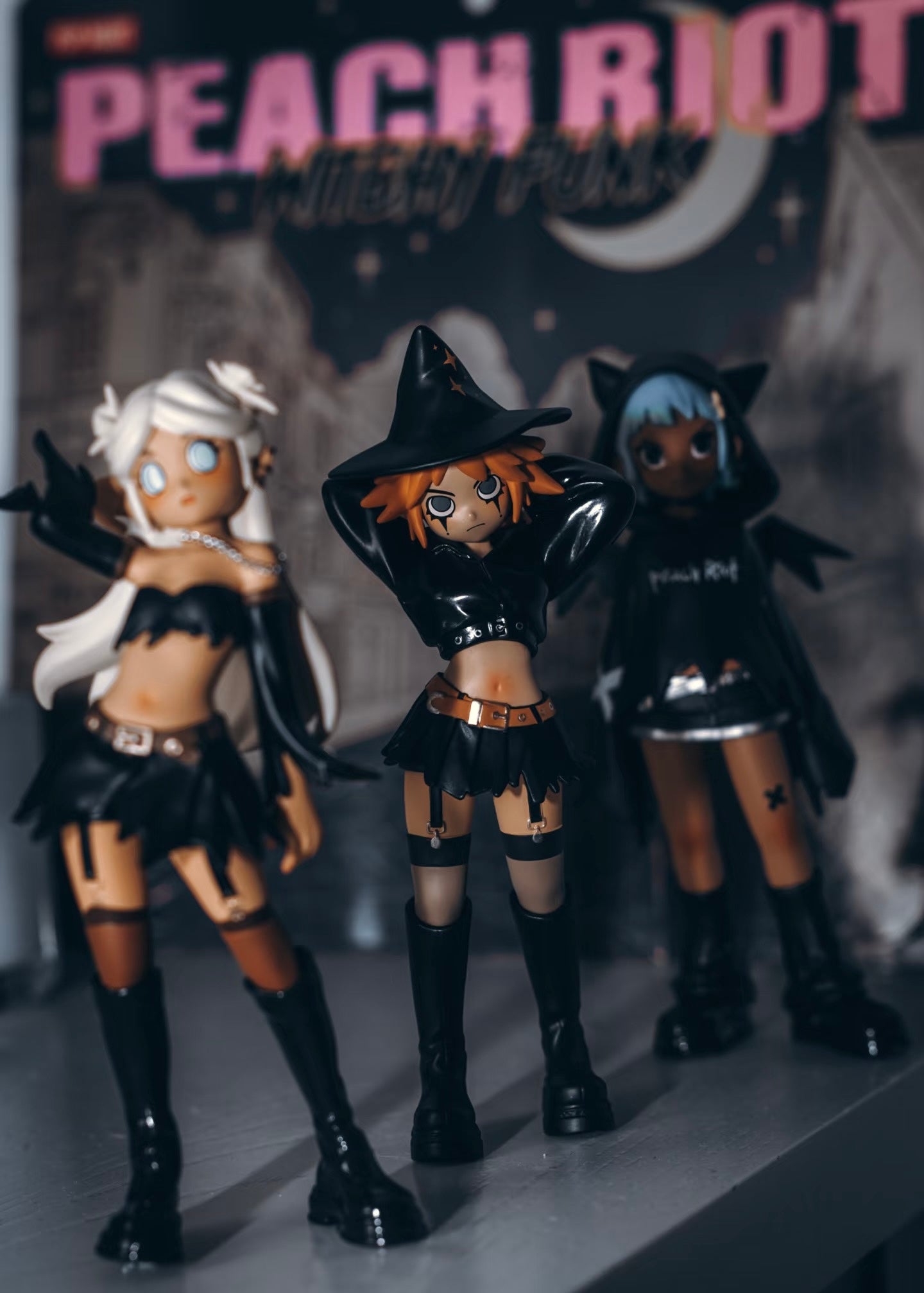 Peach Riot Witchy Punk Figures – Gigi, Poppy & Frankie