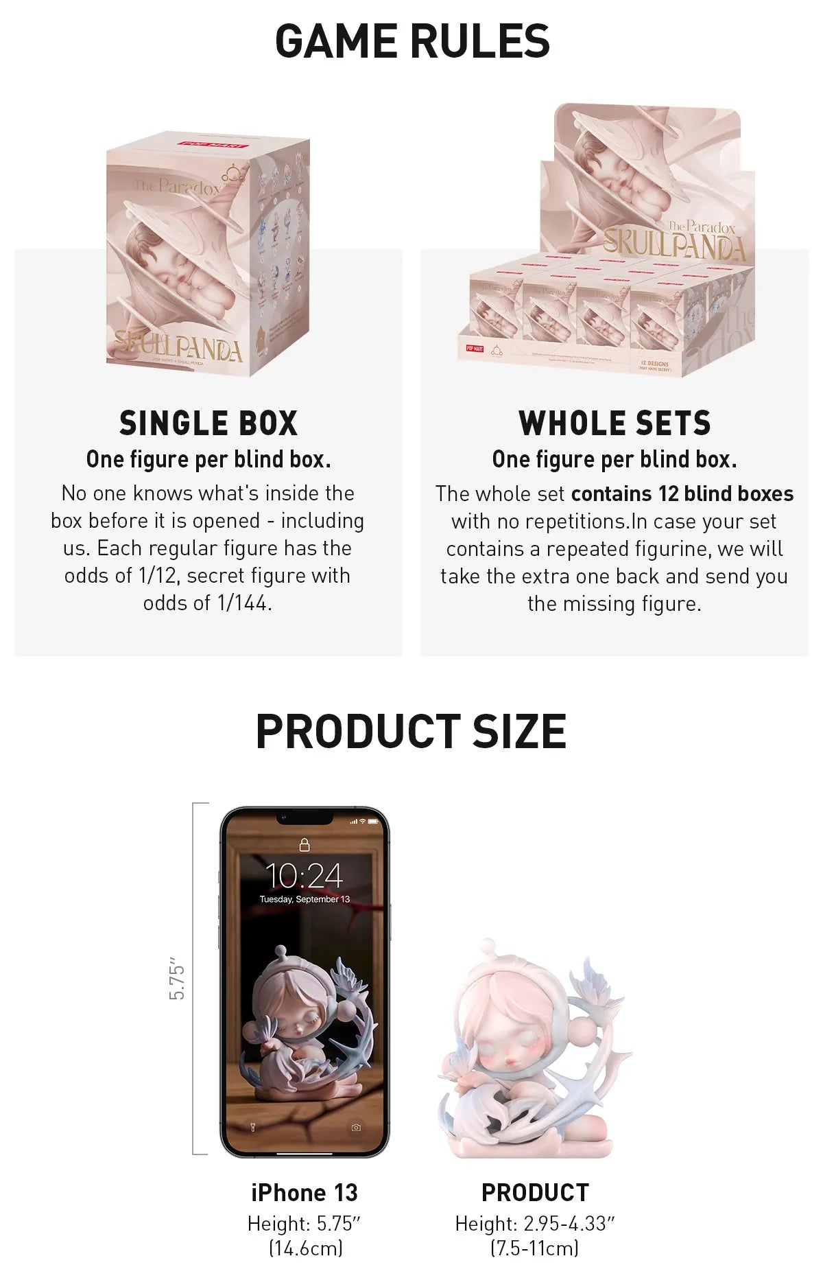 SKULLPANDA The Paradox Series Figures - POPMART