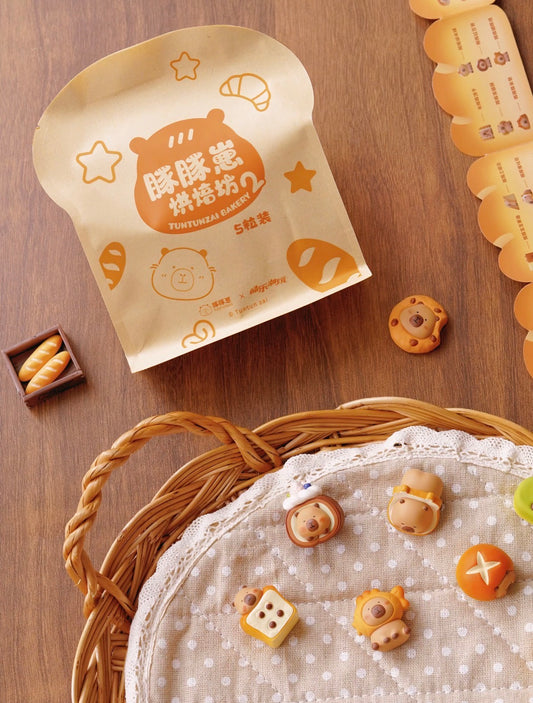 Tuntunzai Bakery Bean 2.0 - Have a Bread Time Blind Bag series (5pcs/bag)