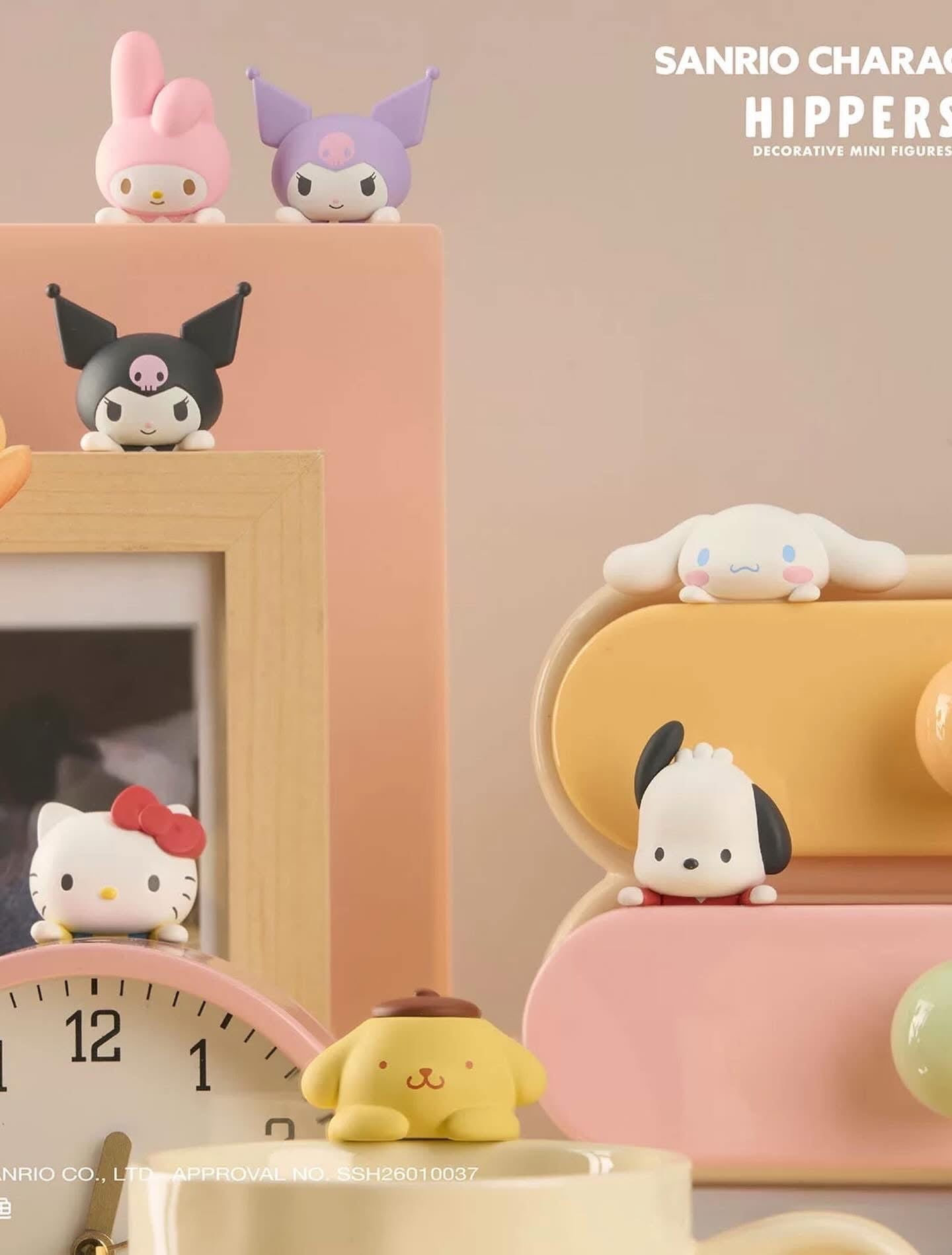 Hello Kitty and Friends Hippers Decorative Mini Figures Blind Box