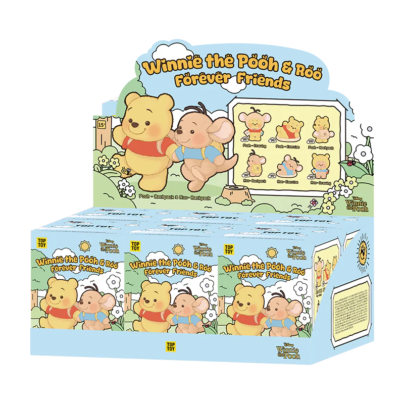 Winnie The Pooh & Roo Forever Friends Series Keychain Plush Blind Box