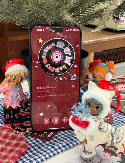 Lil Peach Riot Holiday Mixtape Series Figures