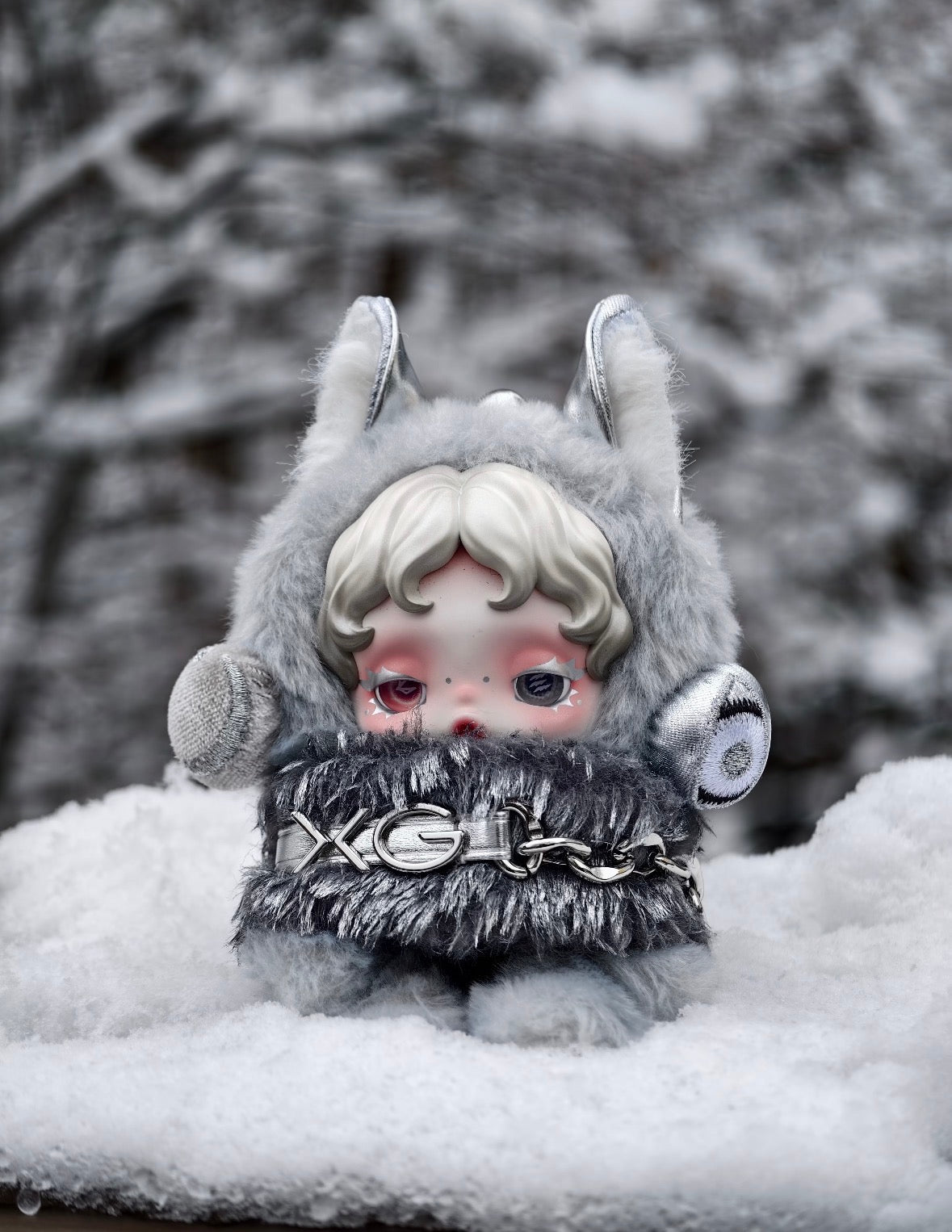 SKULLPANDA x XG (Japan Exclusive) Plush Pendant