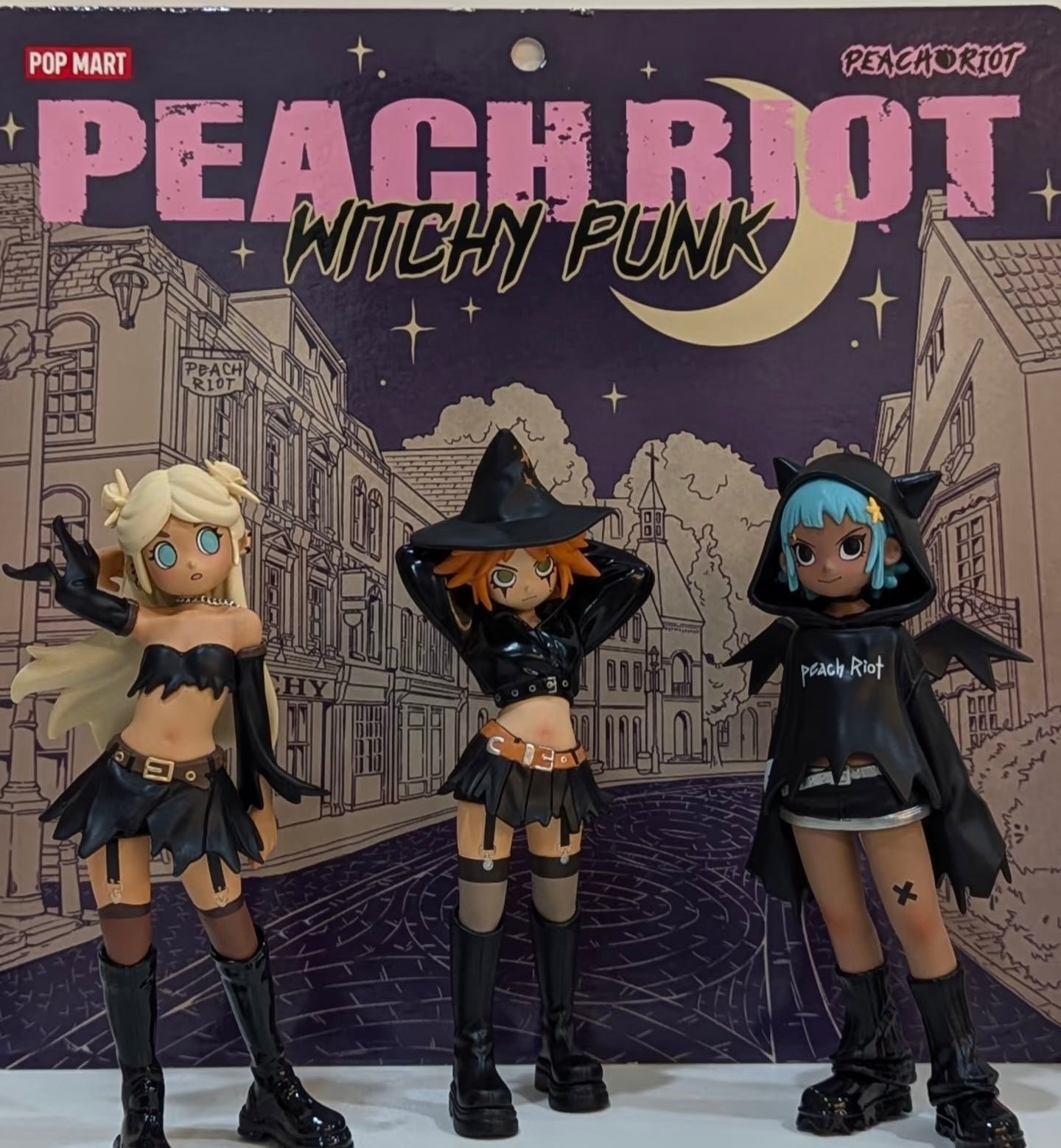 Peach Riot Witchy Punk Figures – Gigi, Poppy & Frankie