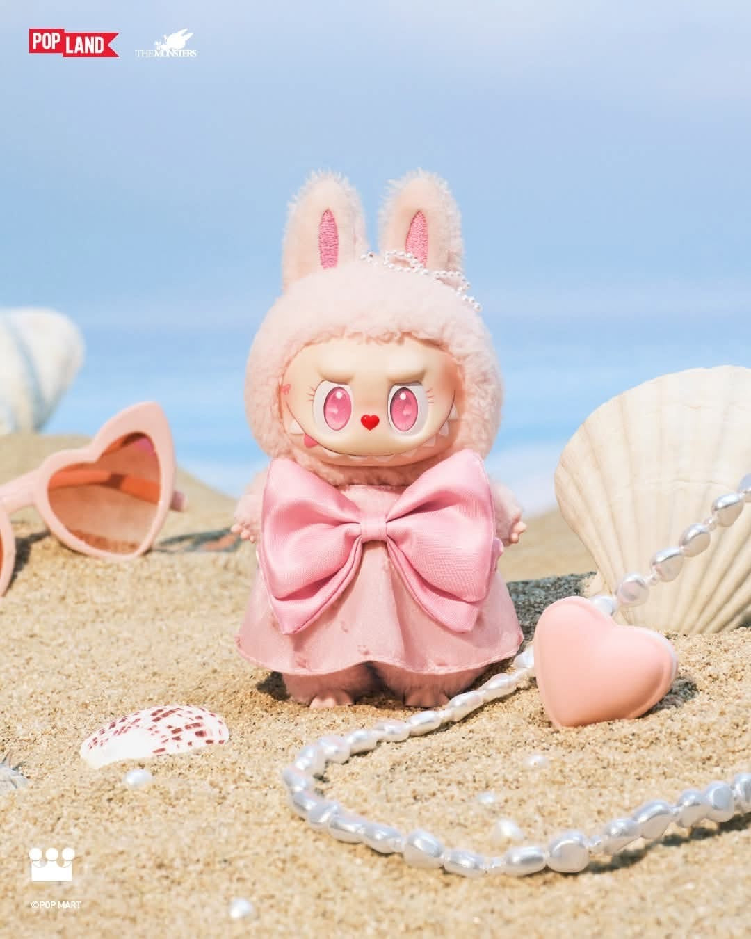 M0K0K0 Jumping into Summer Series (Pop Land Exclusive) Vinyl Plush Pendant