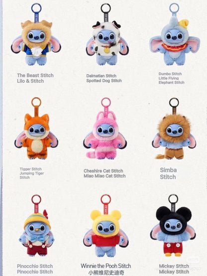 Stitch Adventure Series Vinyl Plush Pendant