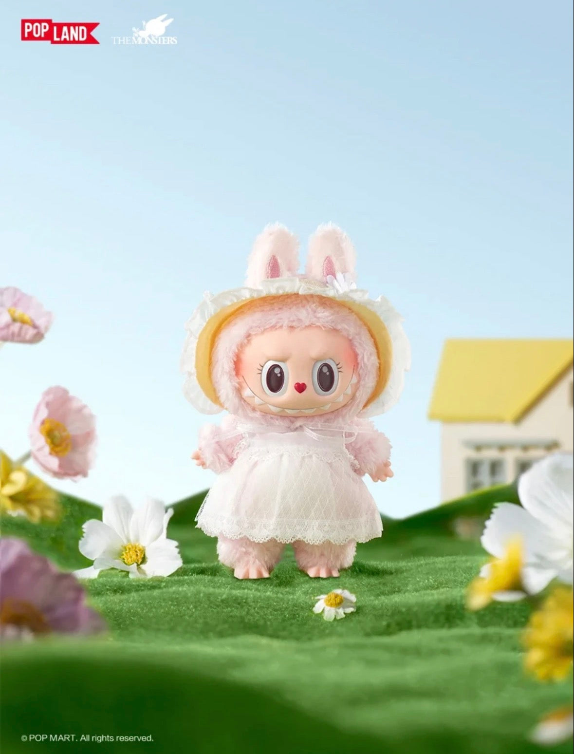M0K0K0 Fall Into Spring Series Vinyl Plush Pendant