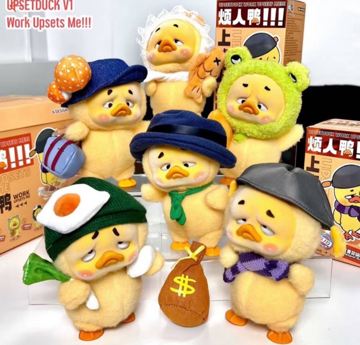 Upset Duck – Work Upsets Me Plush Blind Box