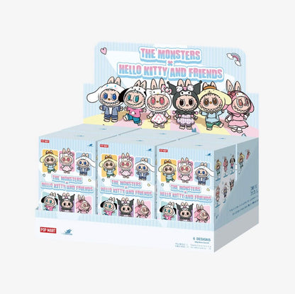 THE M0NSTERS × SANRlO Characters Series-Vinyl Plush Pendant Blind Box