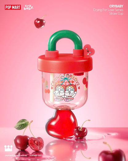 CRYBABY Crying for Love Straw Cup - POPMART