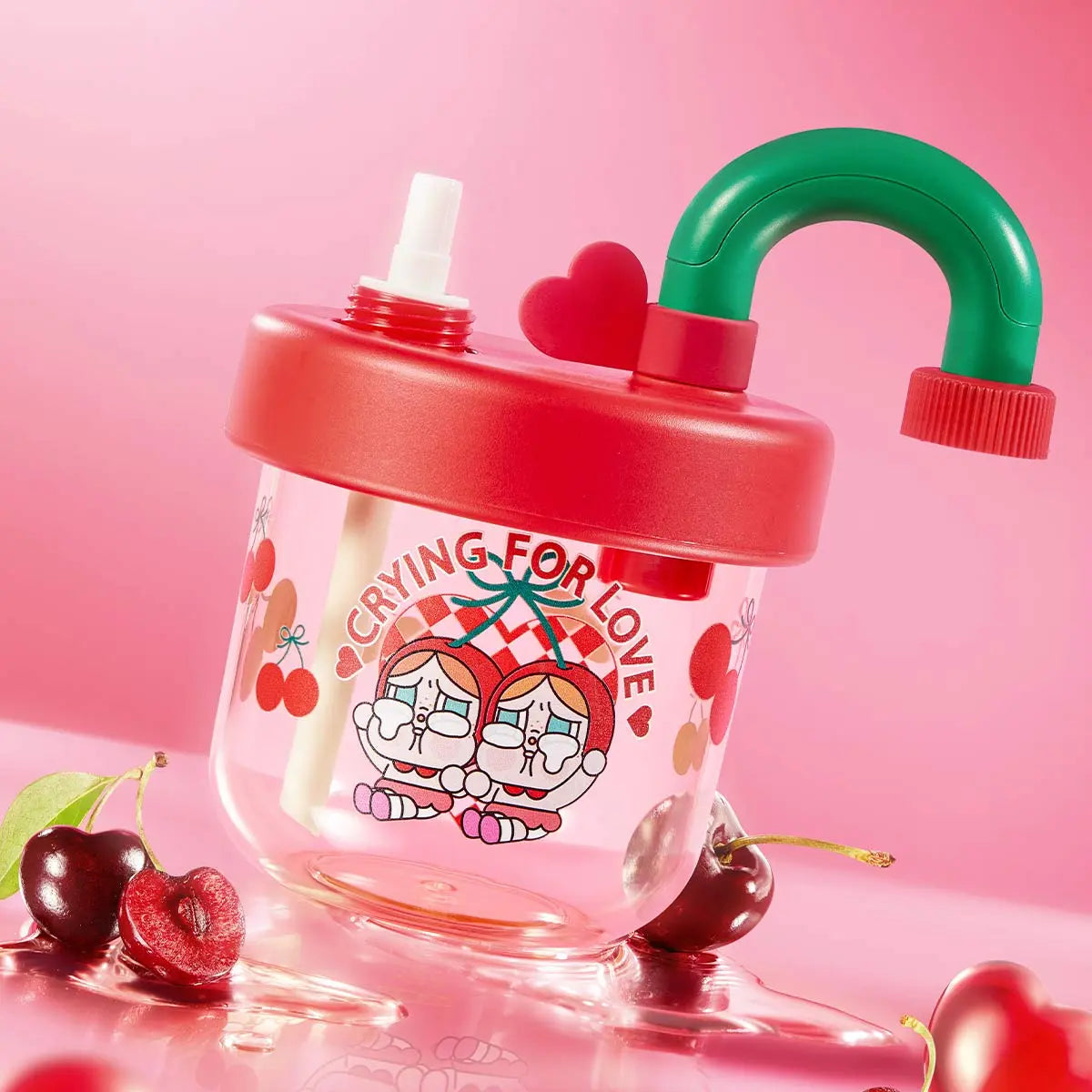 CRYBABY Crying for Love Straw Cup - POPMART