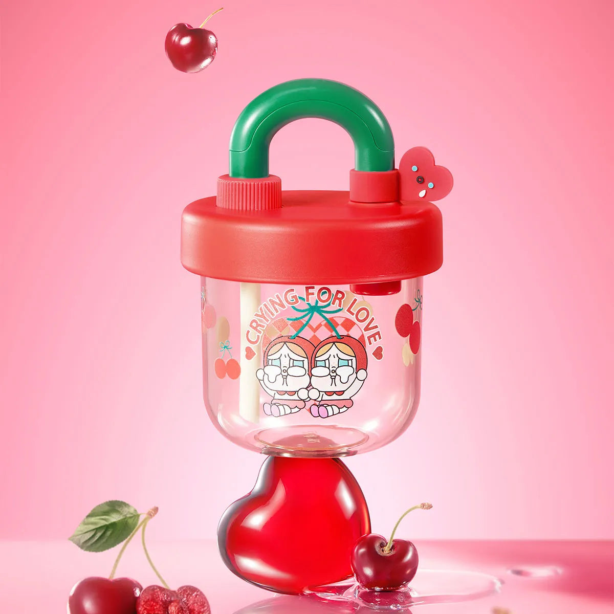 CRYBABY Crying for Love Straw Cup - POPMART