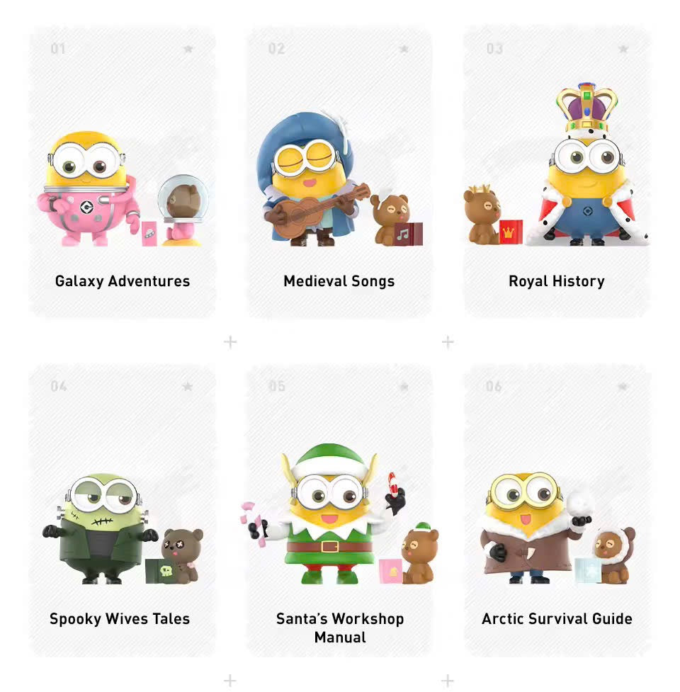 MINIONS Bedtime Stories by Bob & Tim - POPMART