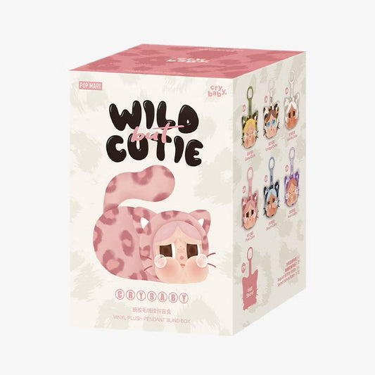 CRYBABY WILD BUT CUTIES SERIES - Vinyl Plush Pendant Blind Box by POPMART