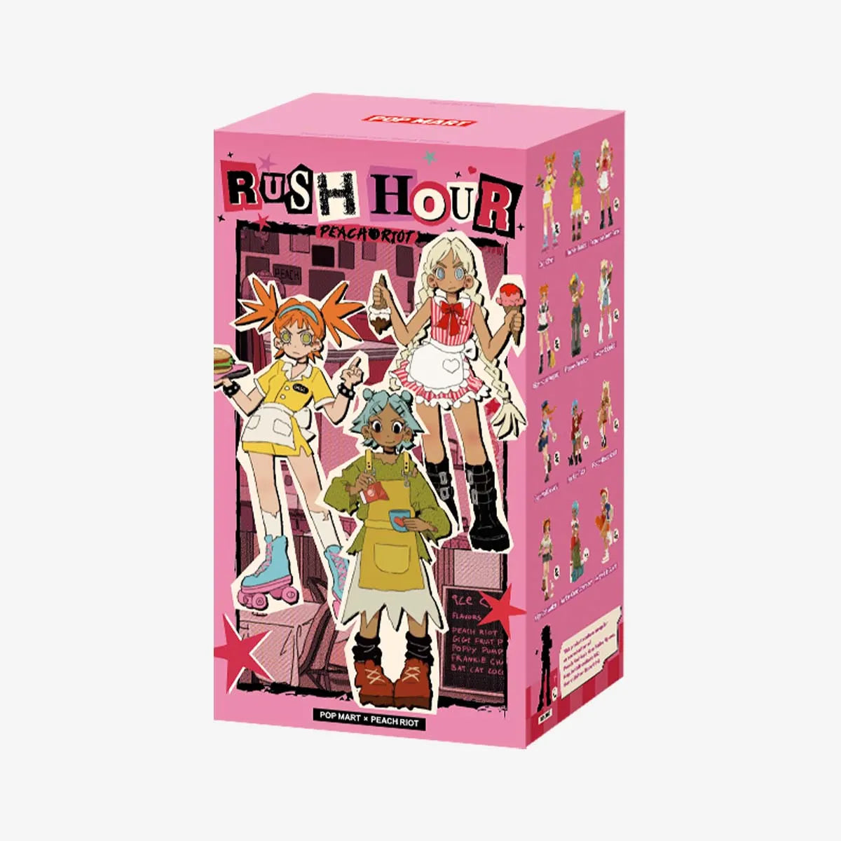 PEACH RIOT - Rush Hour Series Figures by POP MART