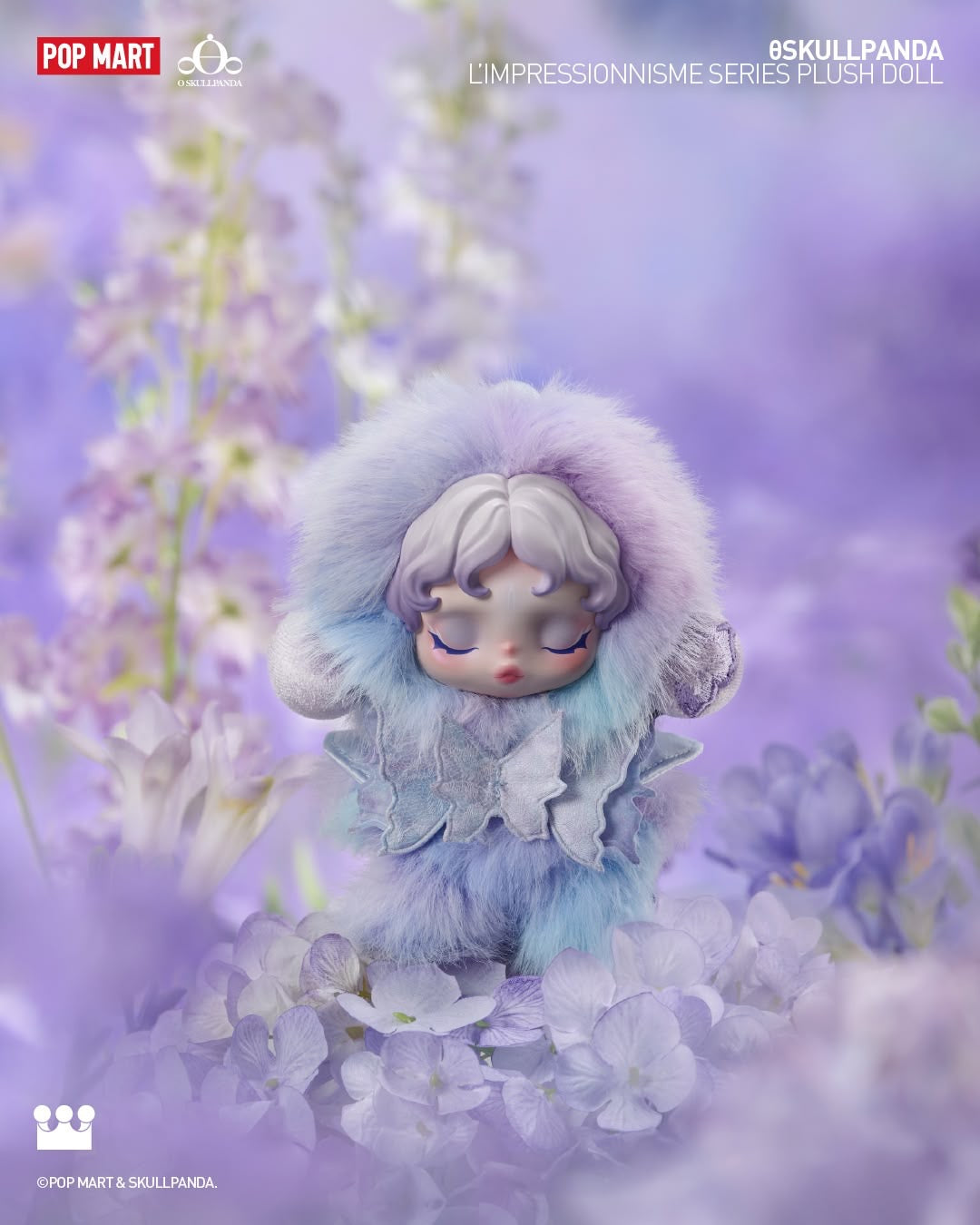 SKULLPANDA L’impressionnisme Series – Plush Doll