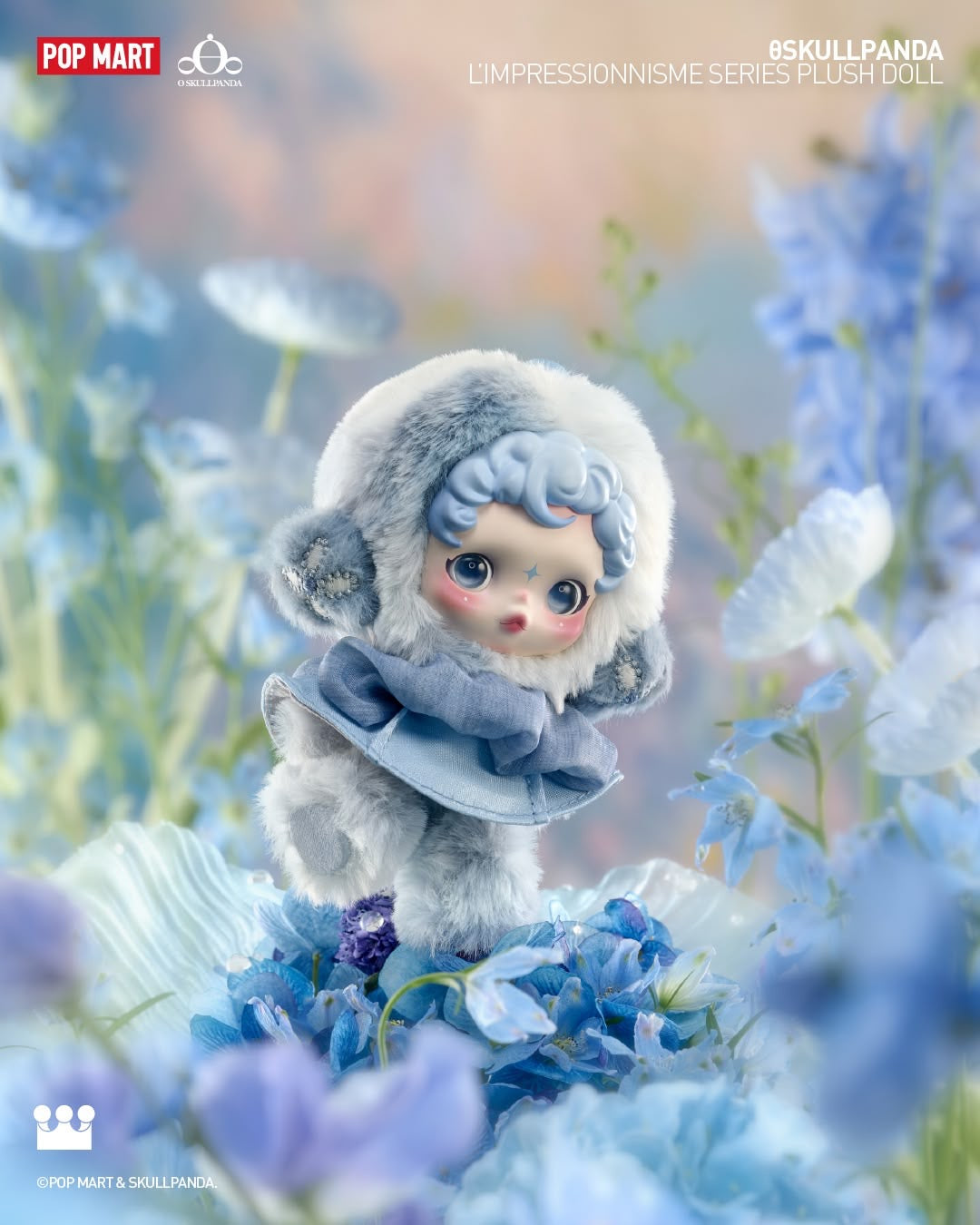 SKULLPANDA L’impressionnisme Series – Plush Doll