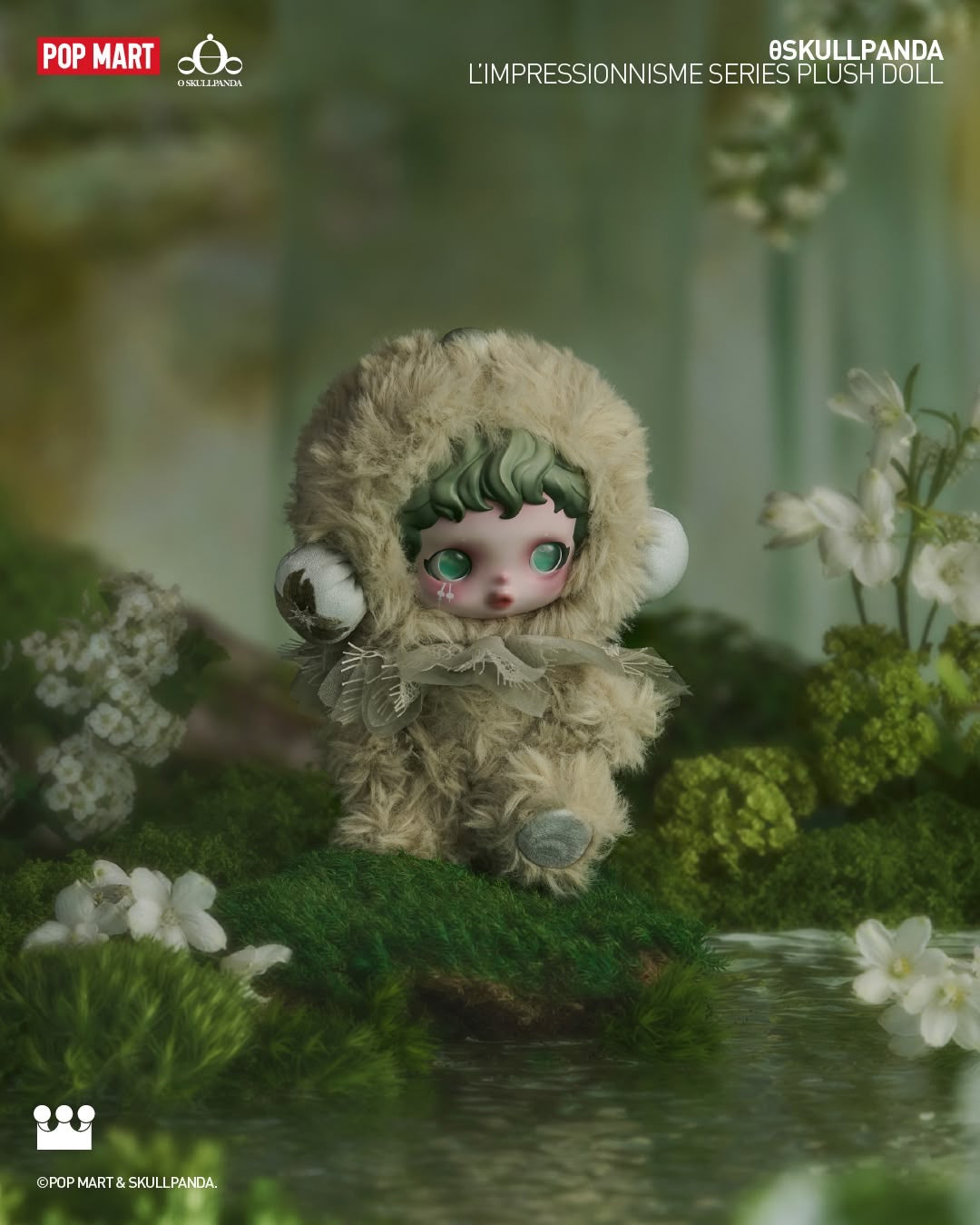 SKULLPANDA L’impressionnisme Series – Plush Doll