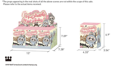 THE M0NSTERS Exciting Macaron-Vinyl Face Blind Box