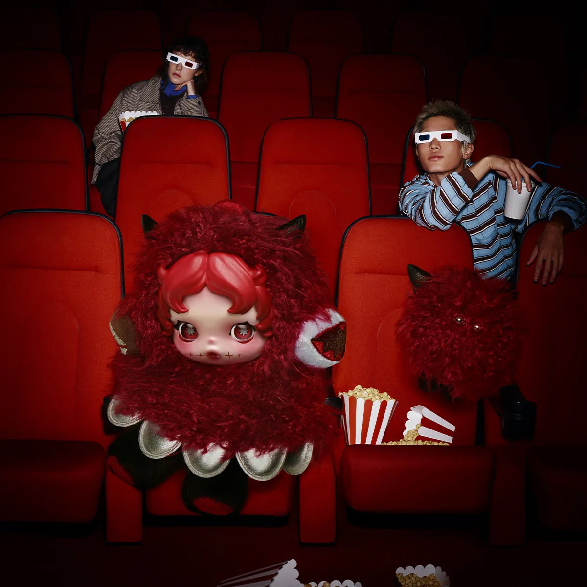 SKULLPANDA You Found Me! Series Plush Doll Pedant