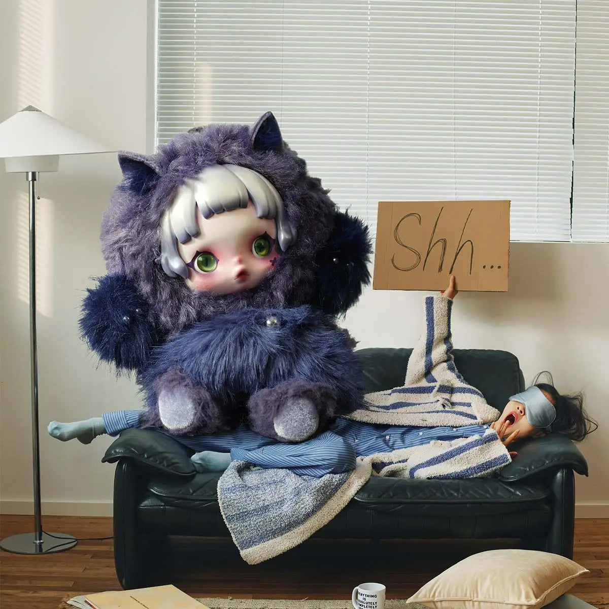 SKULLPANDA You Found Me! Series Plush Doll Pedant