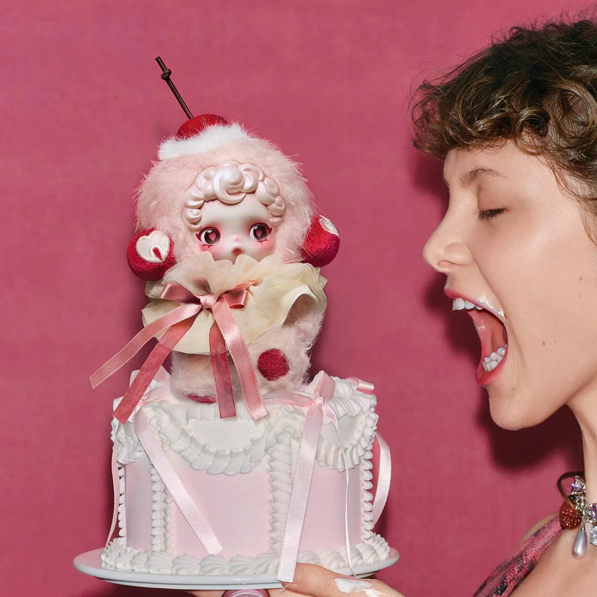 SKULLPANDA You Found Me! Series Plush Doll Pedant