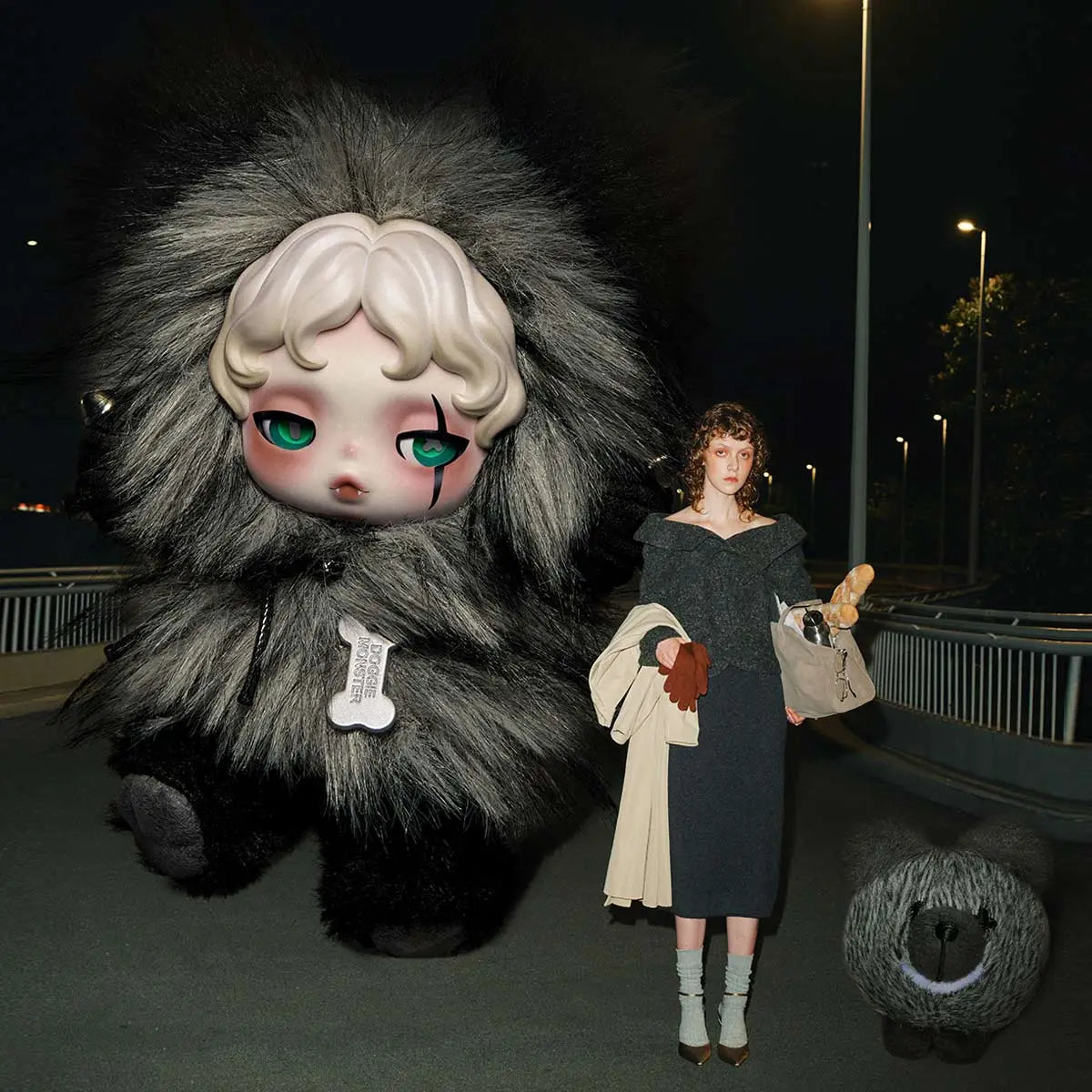 SKULLPANDA You Found Me! Series Plush Doll Pedant