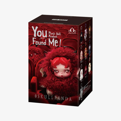 SKULLPANDA You Found Me! Series Plush Doll Pedant