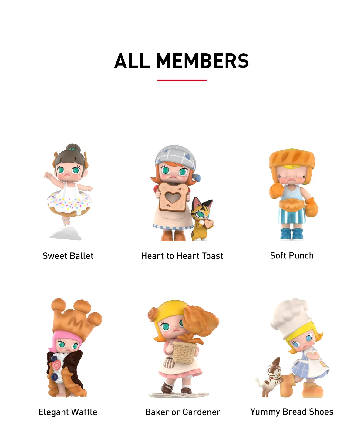 MOLLY Carb-Lover Series Figures Blind Box